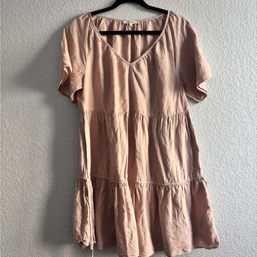 Madewell Blush Pink Mini Dress